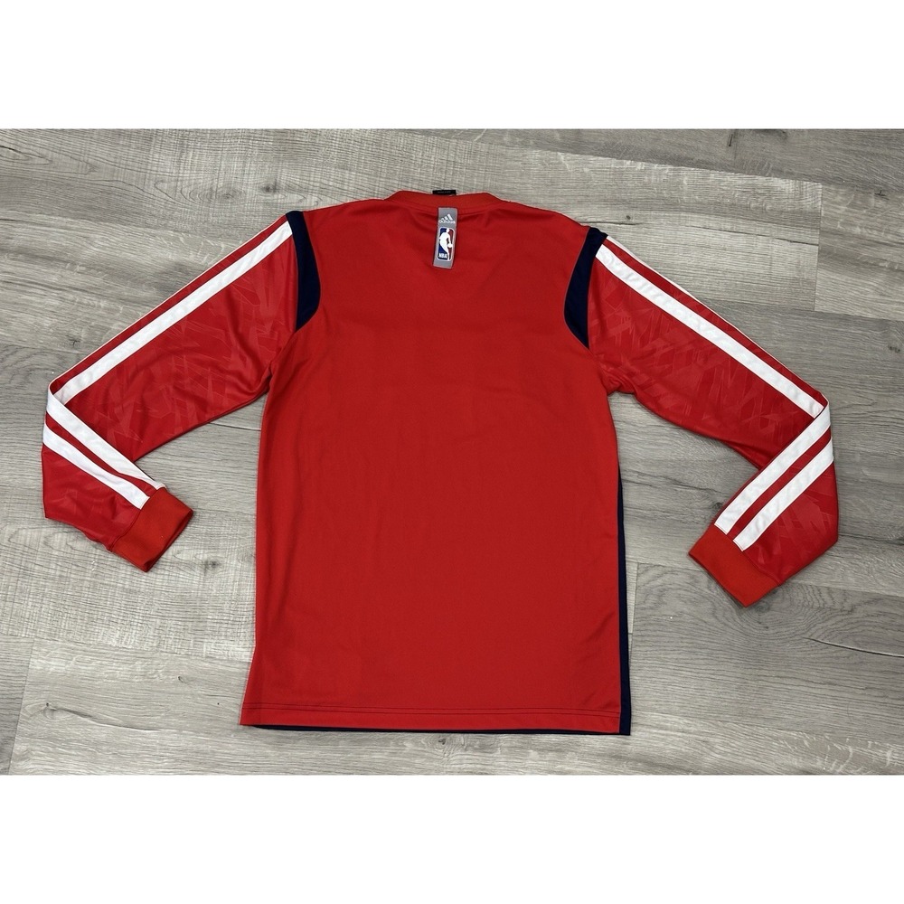 Vintage Atlanta Hawks NBA Basketball Jersey Small Adidas Player Warmup EUC - Picture 8 of 12